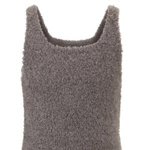 SKIMS Kids Cozy Knit Tank Size 12/14 Color Smoke